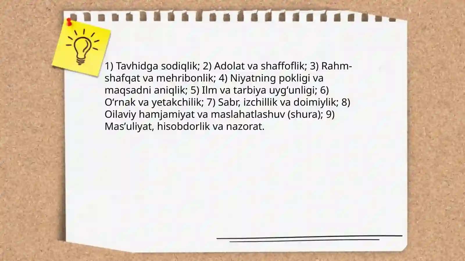 Oʻzbek xalq pedagogikasi va islom taʼlimotida tarbiyaviy ishlarni boshqarishga oid qarashlari 4