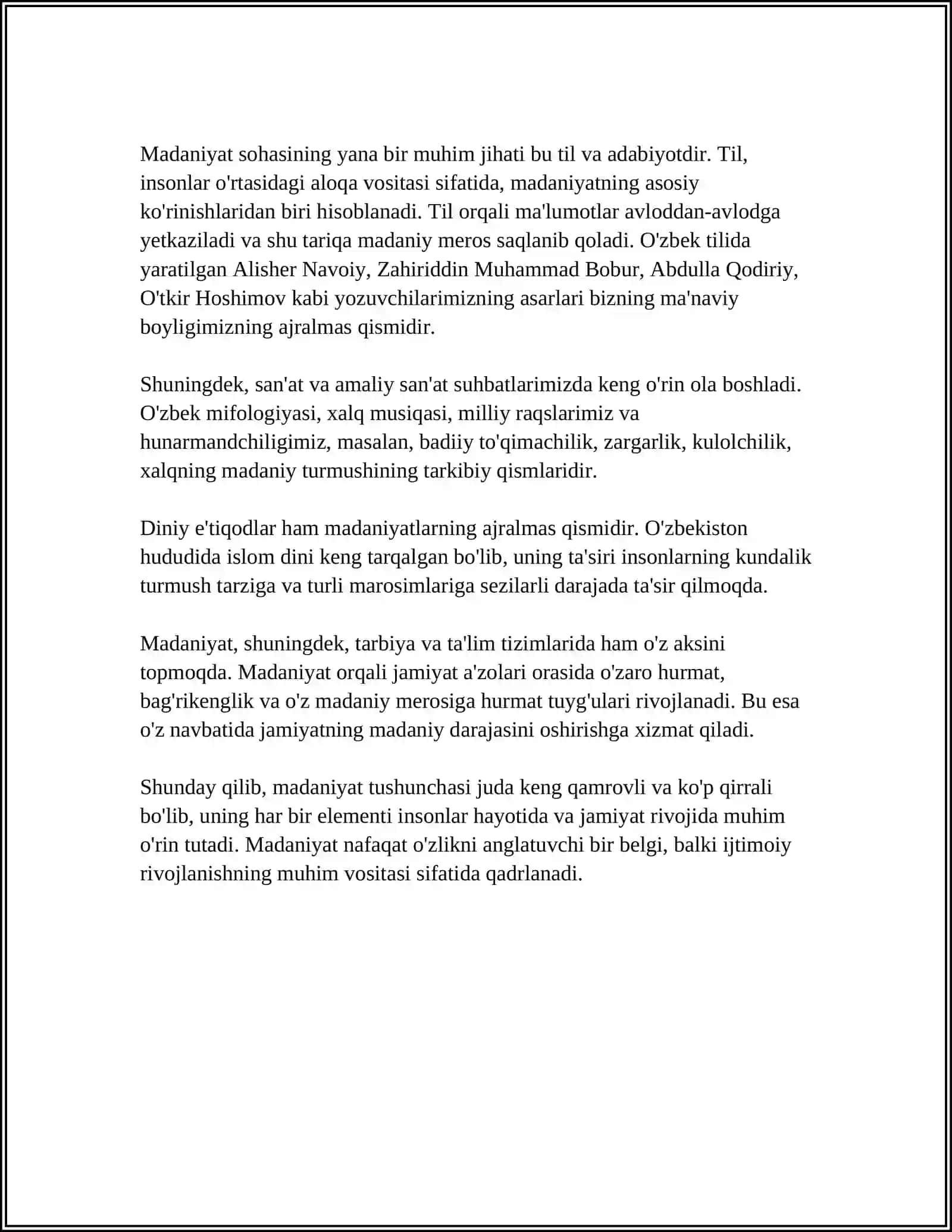 AVLONIYNING "MADANIYAT TO'LQINLARI" MAQOLASI VA E. TOFFLERNING "UCHINCHI TO'LQIN" ASARINI QIYOSIY TAHLIL ETISH 4