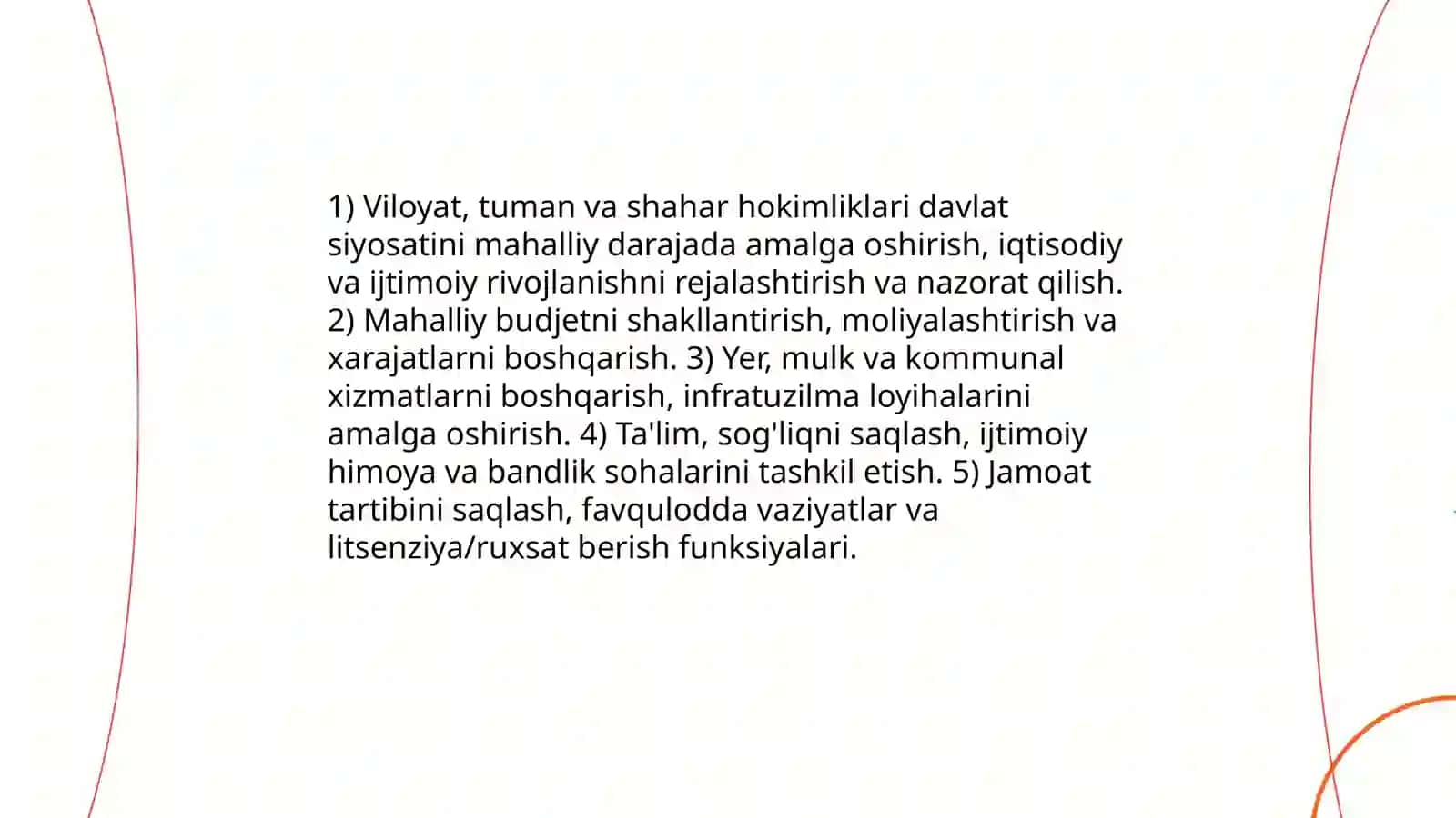 O'zbekiston Respublikasi mahalliy davlat hokimiyati tizimi va uning tarkibi 4