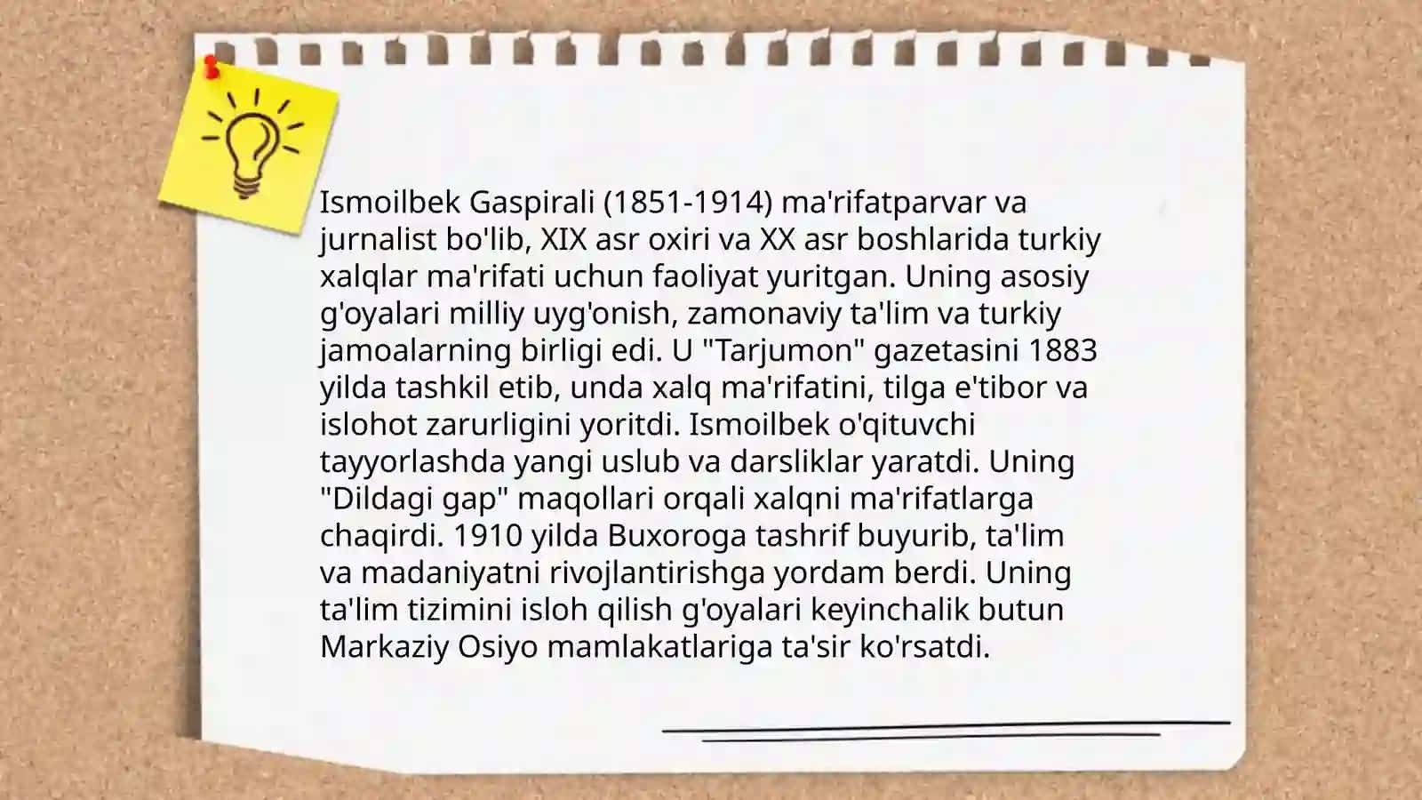 Jadid adabiyoti namoyondalarining madaniyat, maʼrifat va adabiyotga oid fikrlari 4