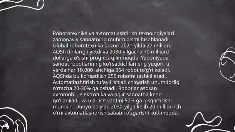 Sun'iy intellekt va mashinasozlik o'qitish dasturlari 4