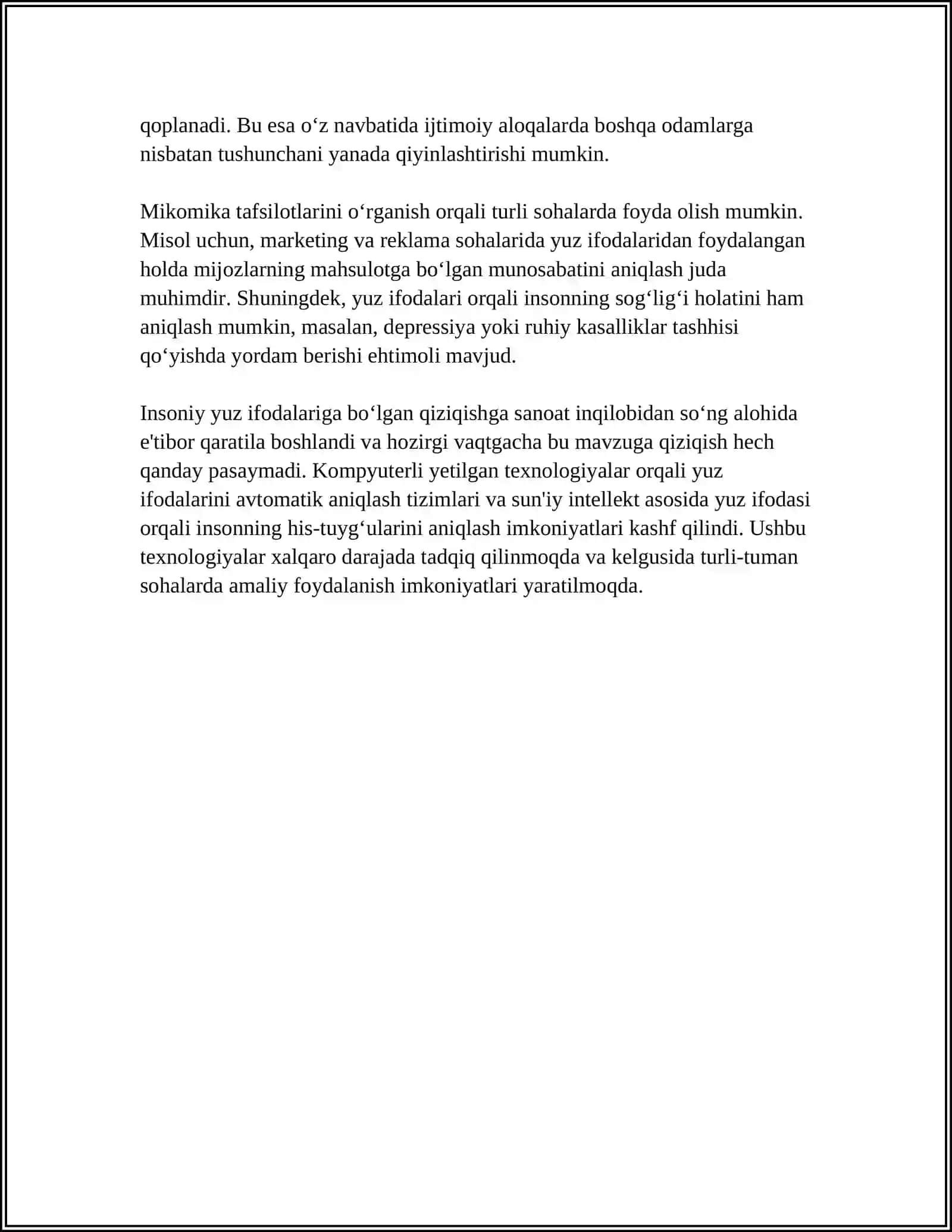 CHAYNOV MIMIKALAR VA MUSHAKLAR 4