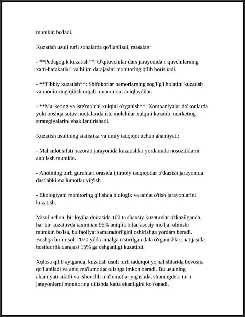 PSIXOLOGIYA METODLARI PSIHOLOGIYANING TADQIQOT METODLARI 4