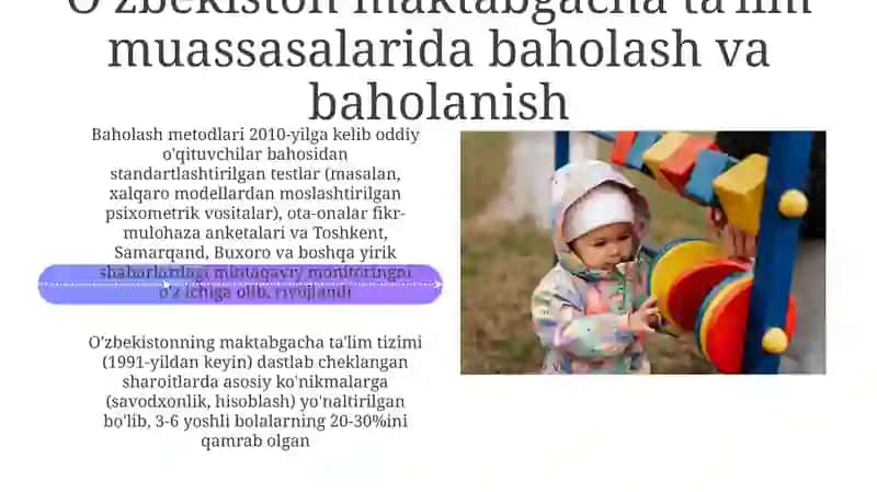 O'zbekistondagi maktabgacha ta'limning vujudga kelishi va taraqqiyot bosqichlari 4
