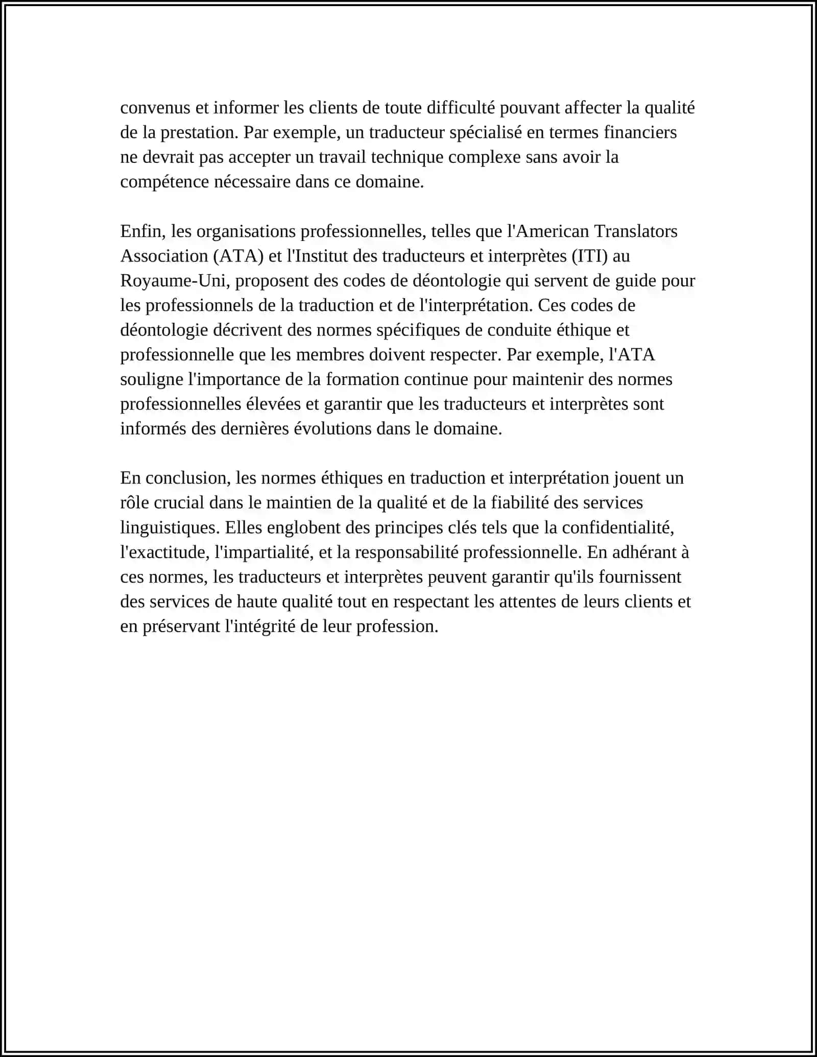 LES NORMES ÉTHIQUES DANS LA CULTURE ET LA LANGUE ÉTRANGÈRES 4