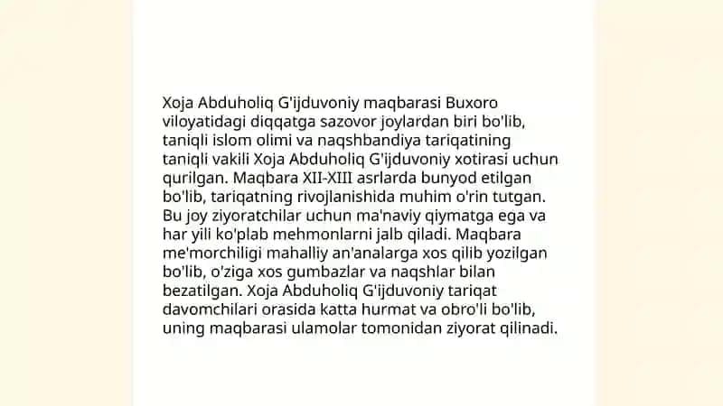 Men yashayotgan hududdagi muqaddas qadamjolar: Buxorodagi Yetti ziyoratgoh 4