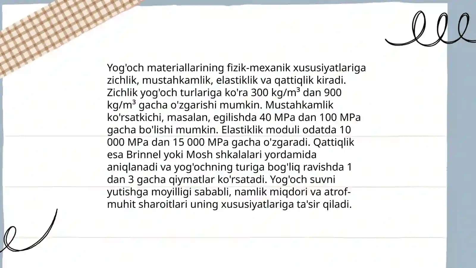 Yog'och konstruksiya birikmalarni hisoblash 4