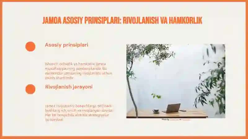 Jamoani tashkil etish va rivojlantirish metodikasi 4