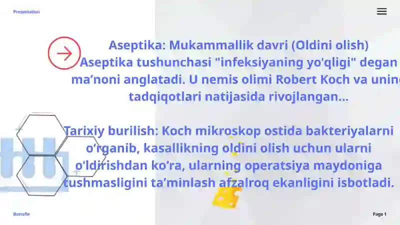 Aseptika ba Antiseptika tushunchalari 4