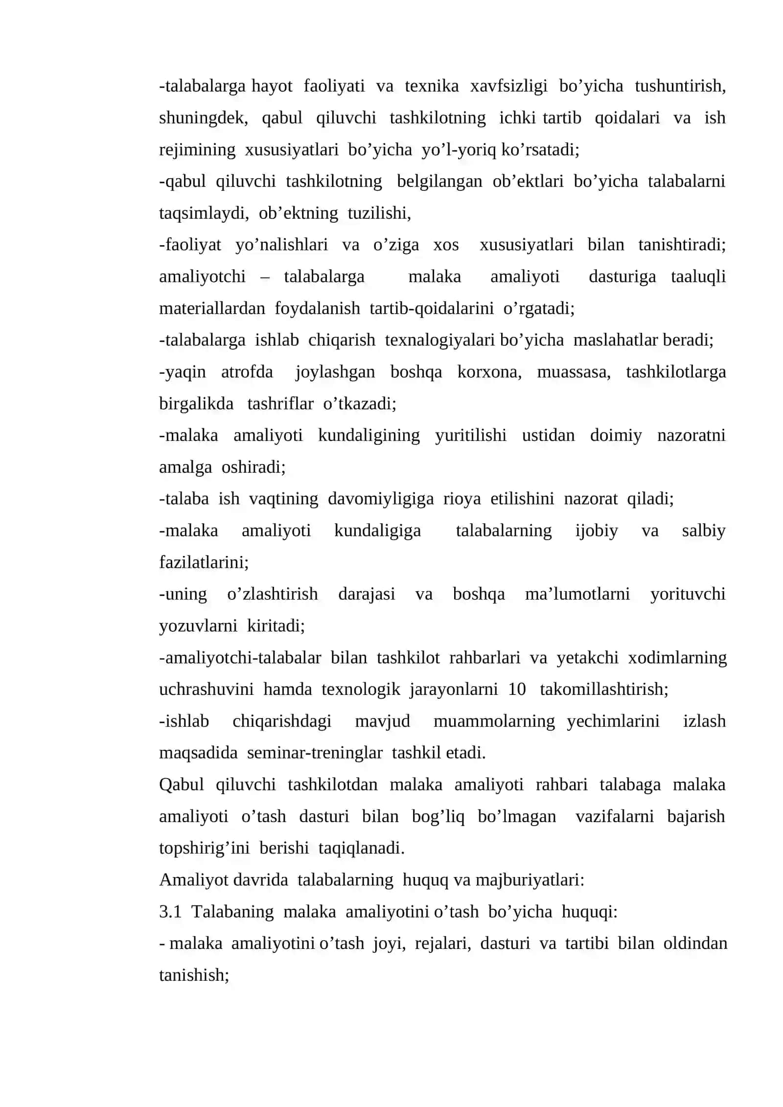 MALAKAVIY TANISHUV AMALIYOTI 4