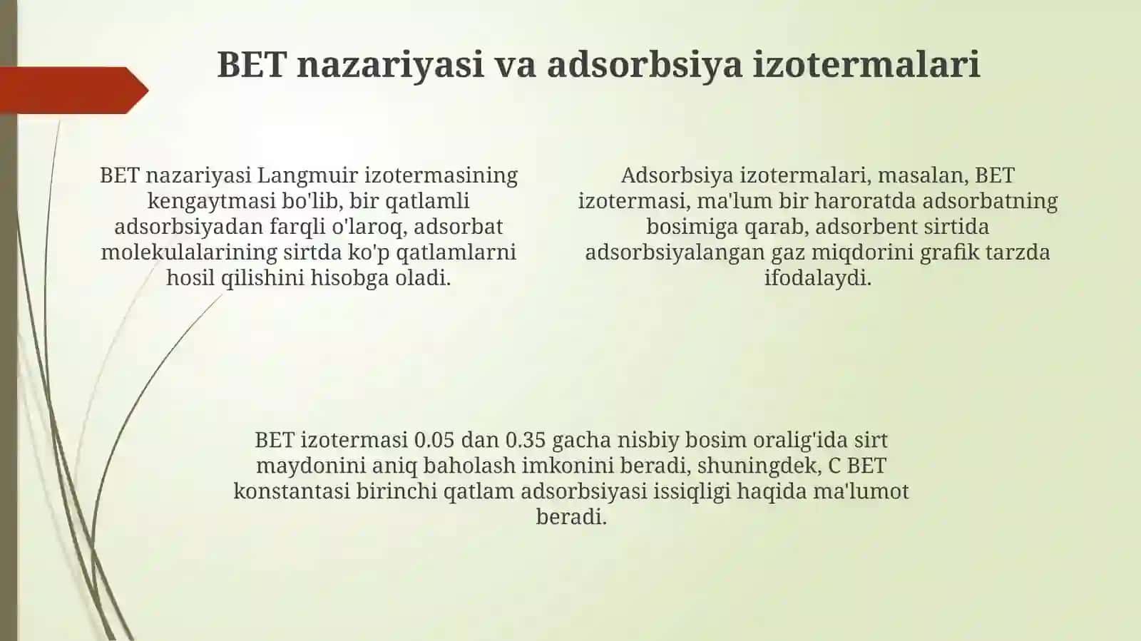 Polimolekulyar adsorbsiya 4