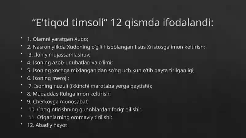 O’rta asrlarda xristian olamida sodir bo’lgan o’zgarishlar 4