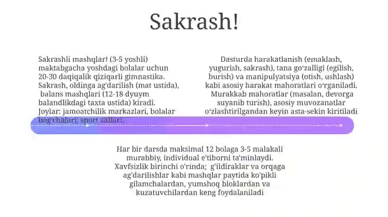 Maktabgacha yoshdagi bolalar uchun gimnastika 4