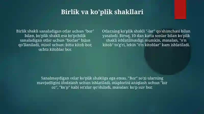 Bor va Borlar: Asosiy Qoidalar 4