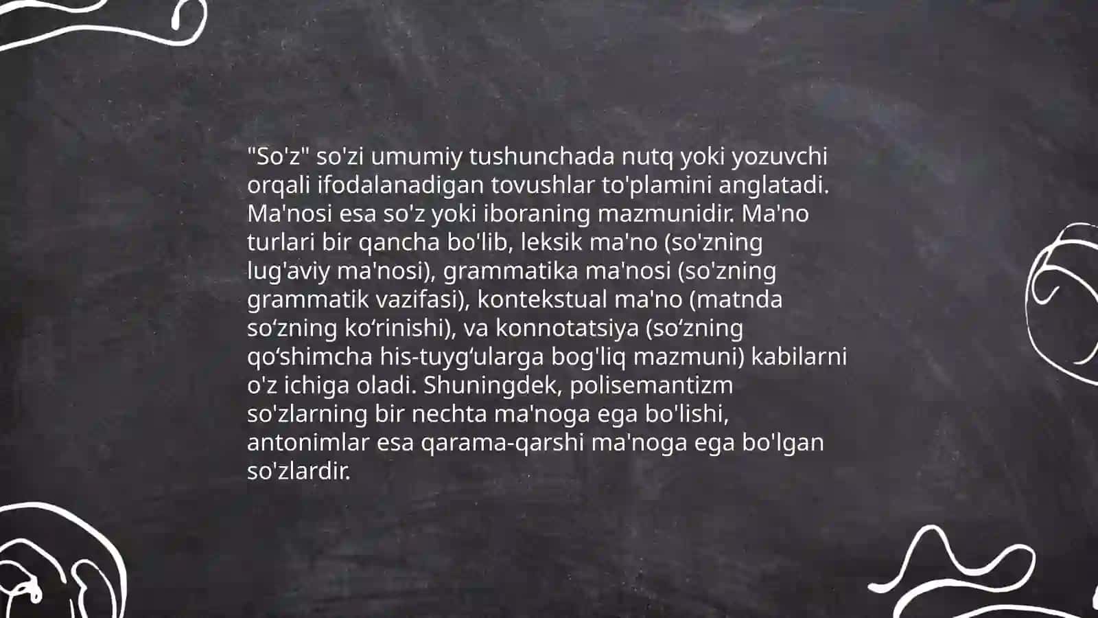 Leksik, semantik, semik tahlil qilish asoslar 4
