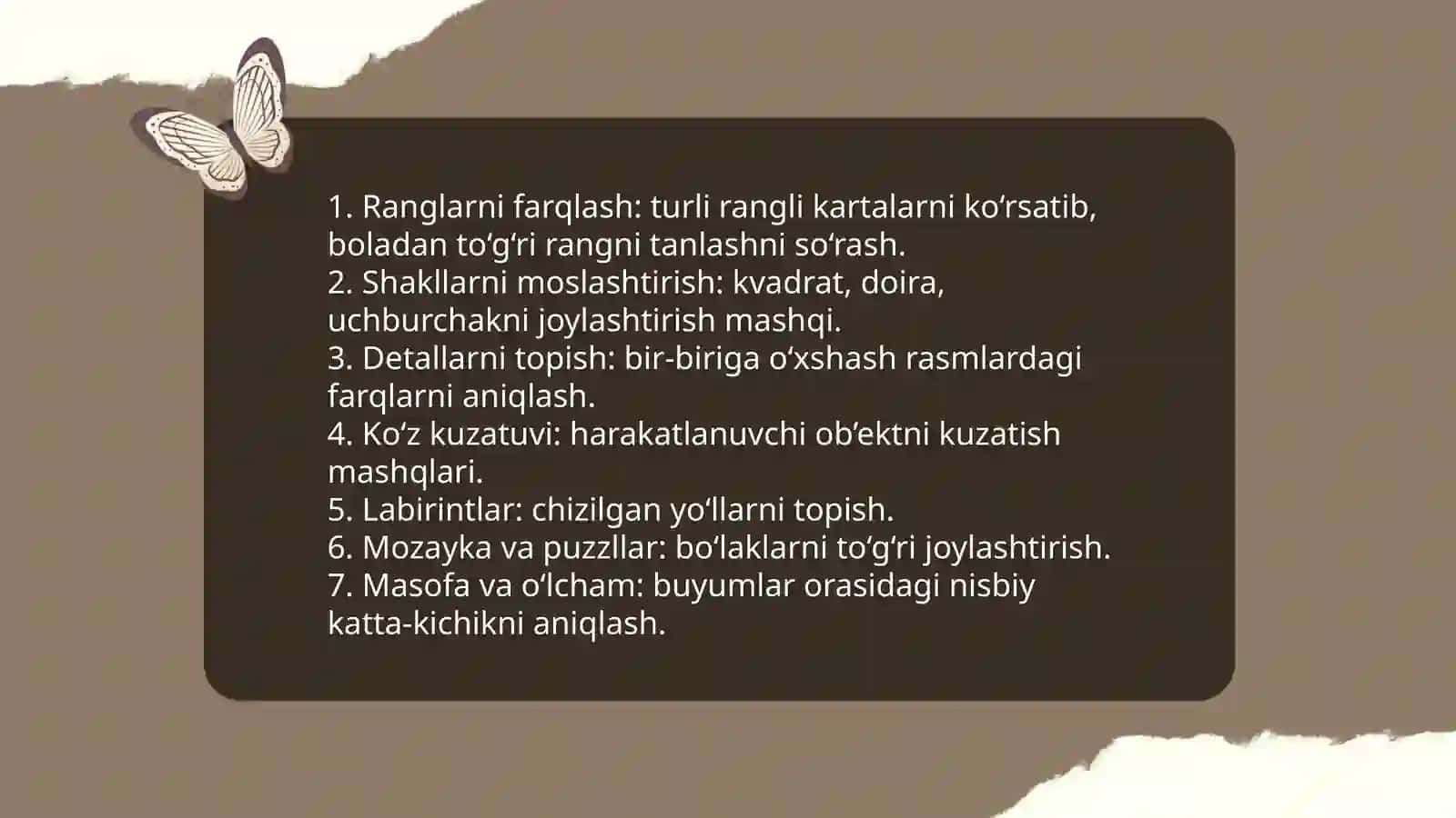 Maktabgacha yoshdagi bolalar idrokini rivojlantirish 4