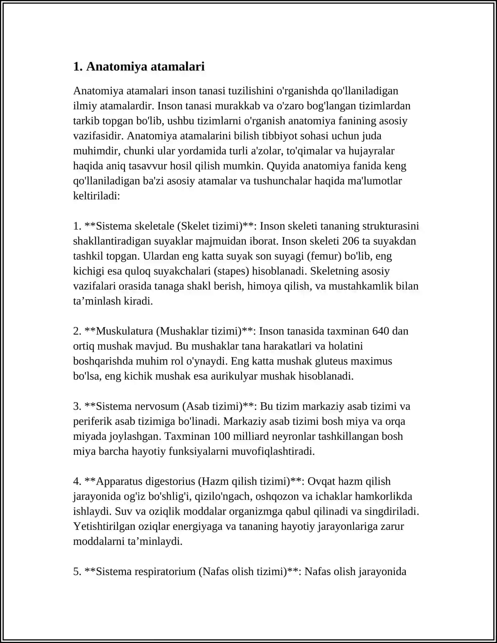 BUXORO DAVLAT TIBBIYOT INSTITUTI TIBBIY PROFILAKTIKA ISHI 162-GURUH TALABASI HAYITMURODOV HUSANNING LOTIN TILIDAN TAYYORLAGAN PREZENTATSIYASI 4