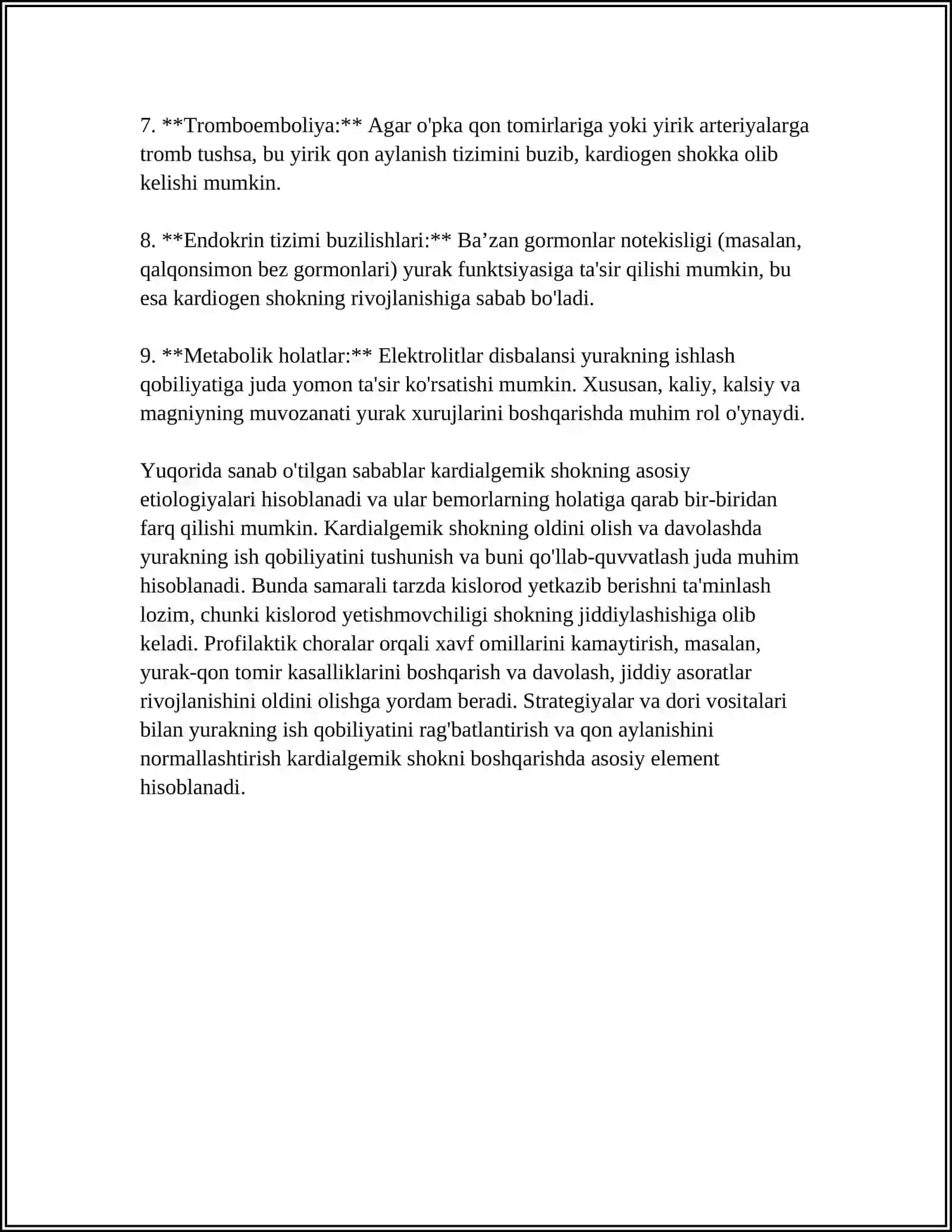 KARDIOGEN SHOKNING FARMAKOTERAPIYASI 4