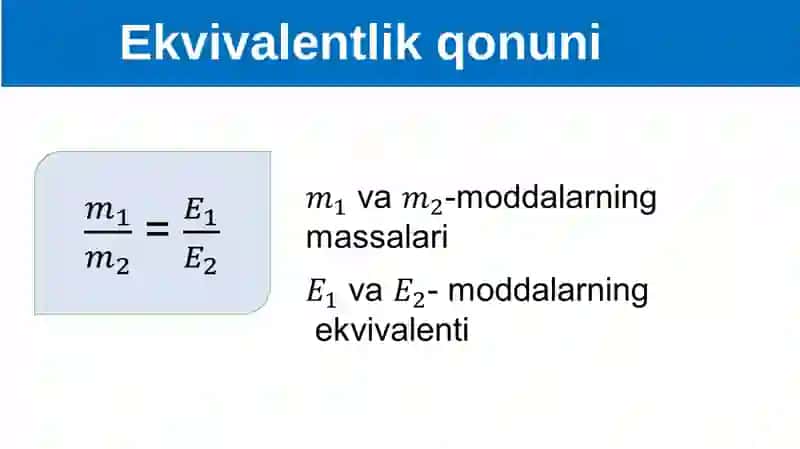 Ekvivalentlikqonuni 4