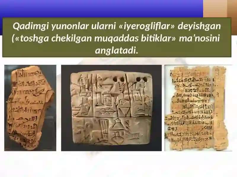 Qadimgi Misr ilk,qadimgi,o’rta,yangi va so’nggi podsholiklar davrida. 4