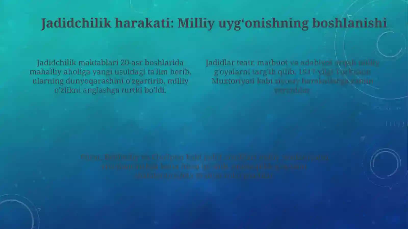 O'zbekiston Mustaqillik G'oyalarining Tarixiy Asoslari 4
