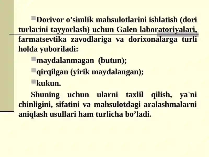 Dorivoryi g'malar va choylar 4