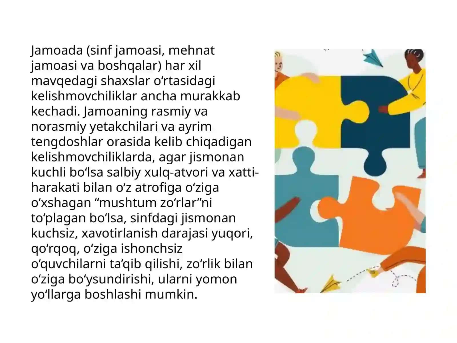 JAMOADA KONFLIKT VA UNI YECHIMGA OLIB KELISH YO’LLARI 4