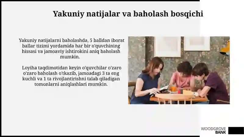 Boshlanģich sinflarda òquvchilar jamoasini shakllantirish bosqichlari 4