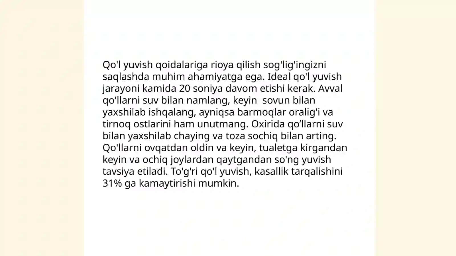 Dorixonada sanitariya qoidalari 4