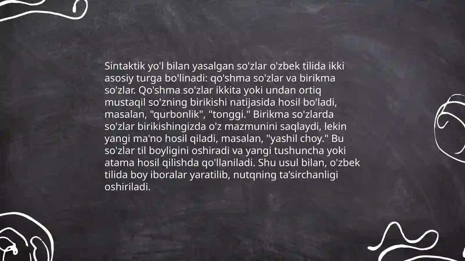 Terminlarning sintaktik (kompozitsiya)yo'li bilan yasalishi 4