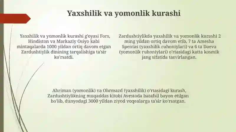 Zardushtiylikning teologik tizimi va diniy marosimlari 4