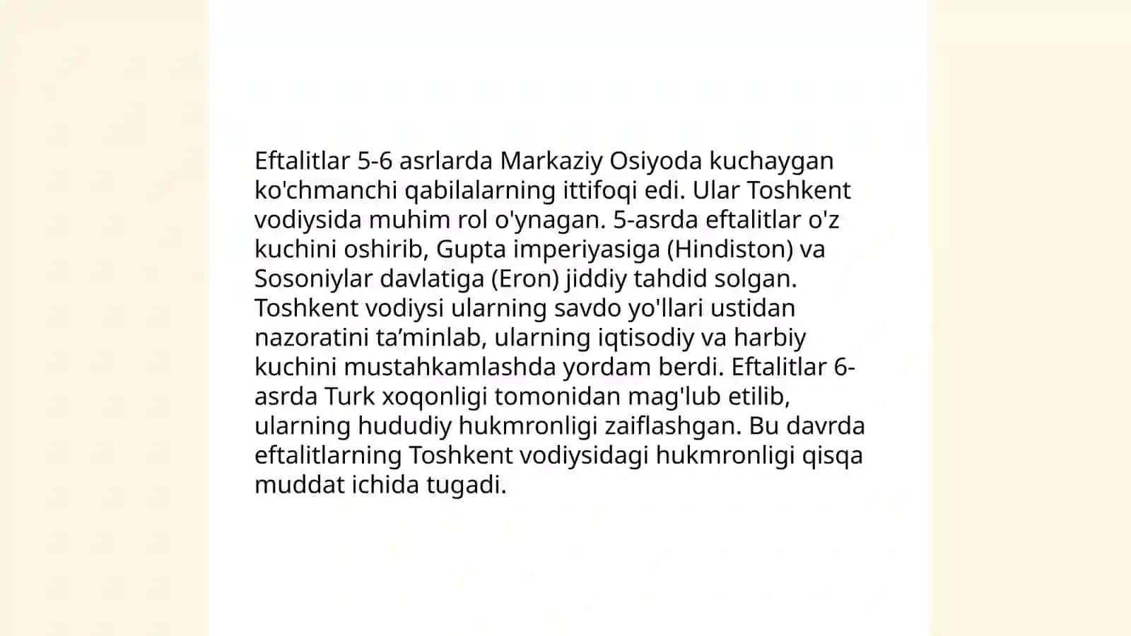 Eftalitlar va turk xoqonligi siyosiy tarixiy geografiyasi 4