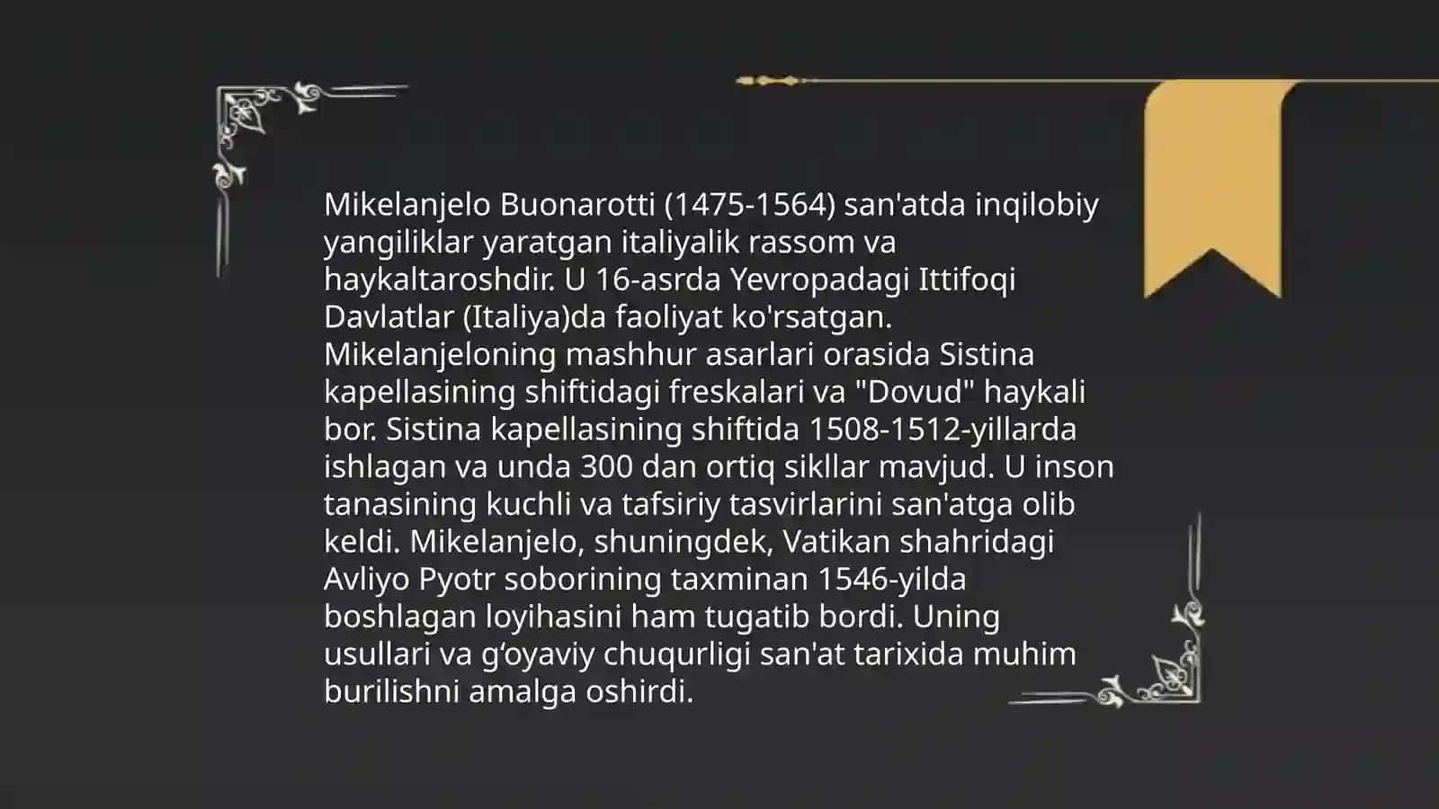 Leonardo da Vinchi ijodi va ilm-fanga qo'shgan hissasi 4