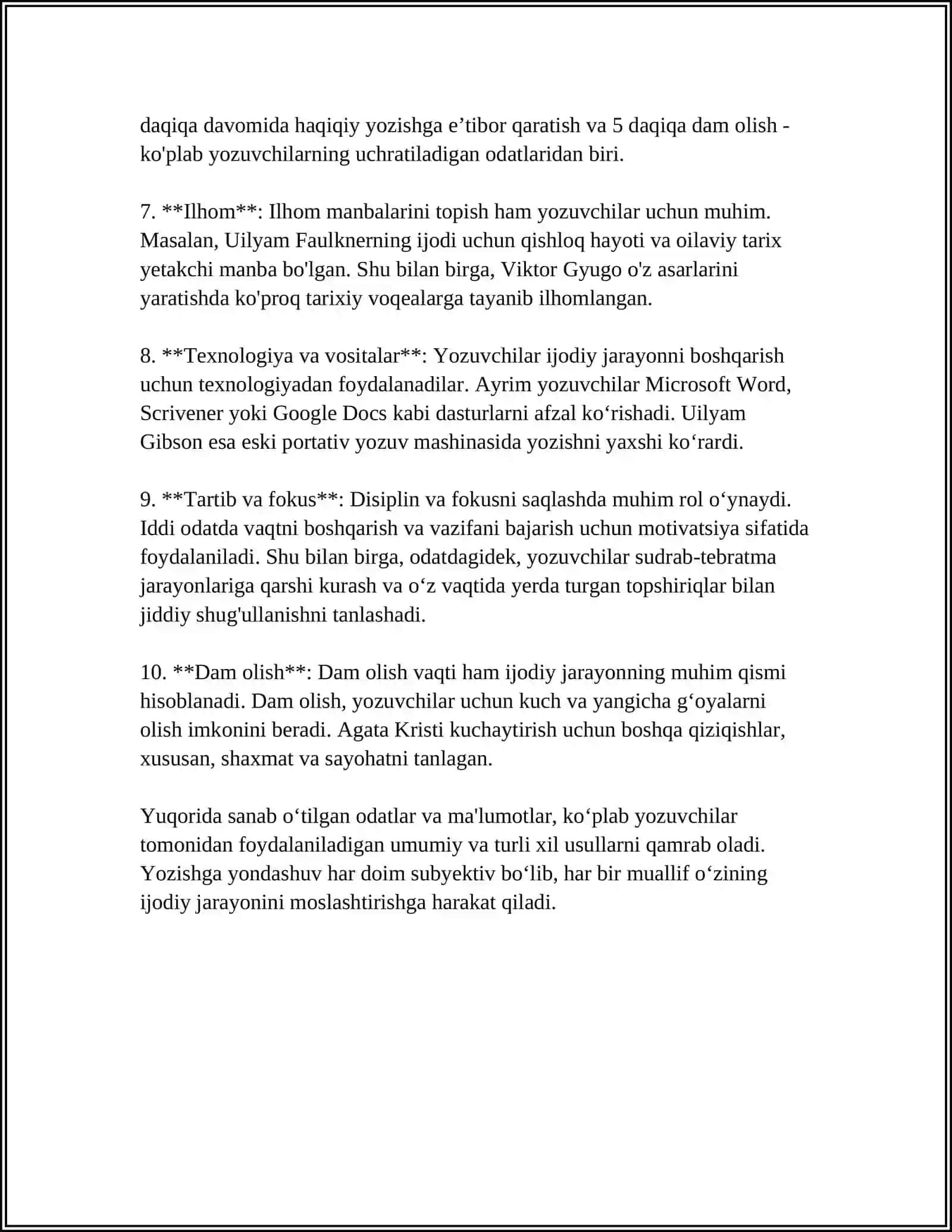 Rasmiy Uslubga Ish Qogʻozlarini Yozish 4
