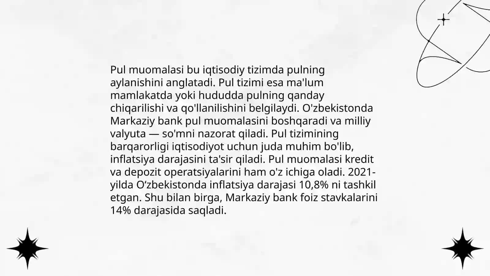 Pul muomilasi va uning amal qilish qonuniyatlari pulga bolgan talab va pul taklifi 4
