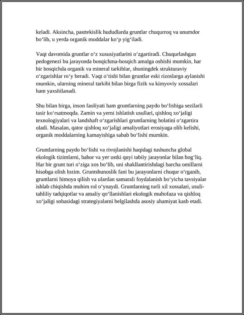 GRUNTSHUNOSLIK FANINING URGANADIGAN MASALALARI 4