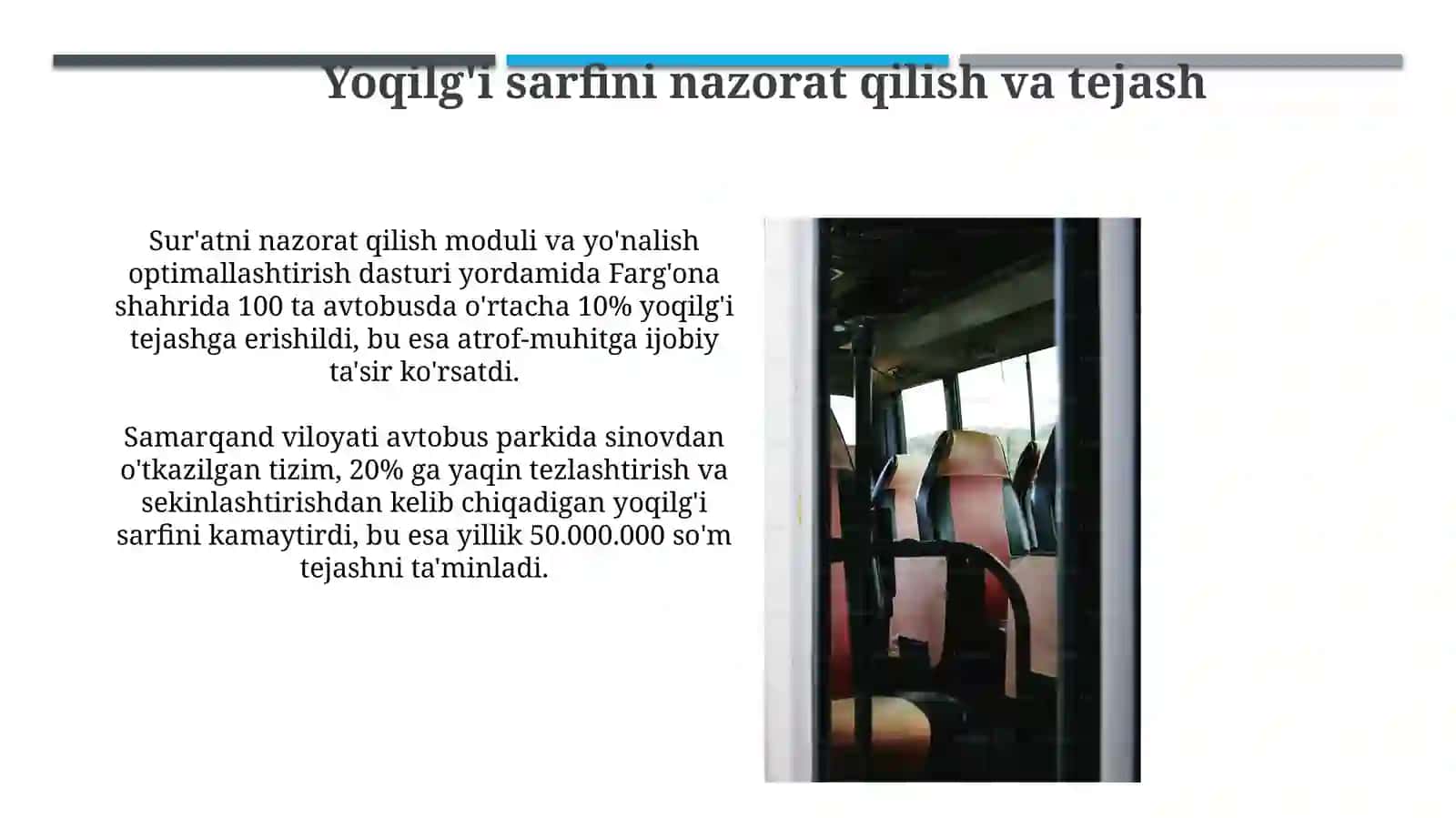 GPS tizimi orqali avtobuslar harakatini boshqarish 4