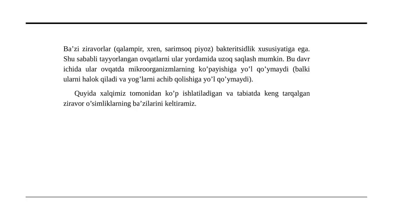 Istiqbolli zirovor dorivor o’simliklar 4