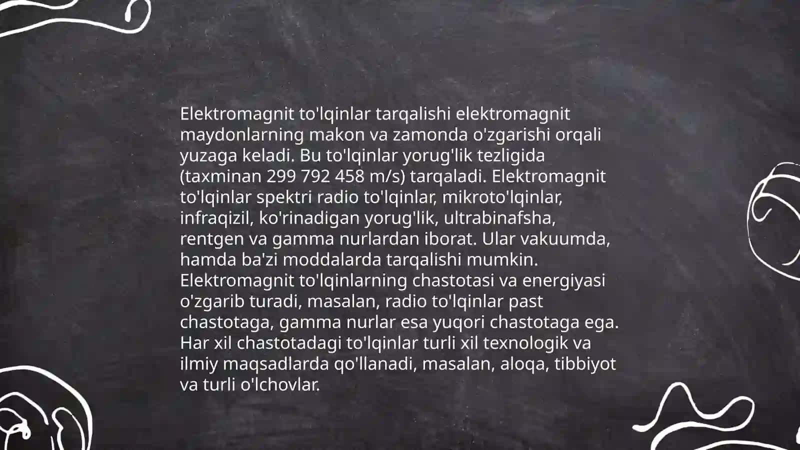 Garmonik elektromagnit toʻlqin. Funksional variatsiya 4