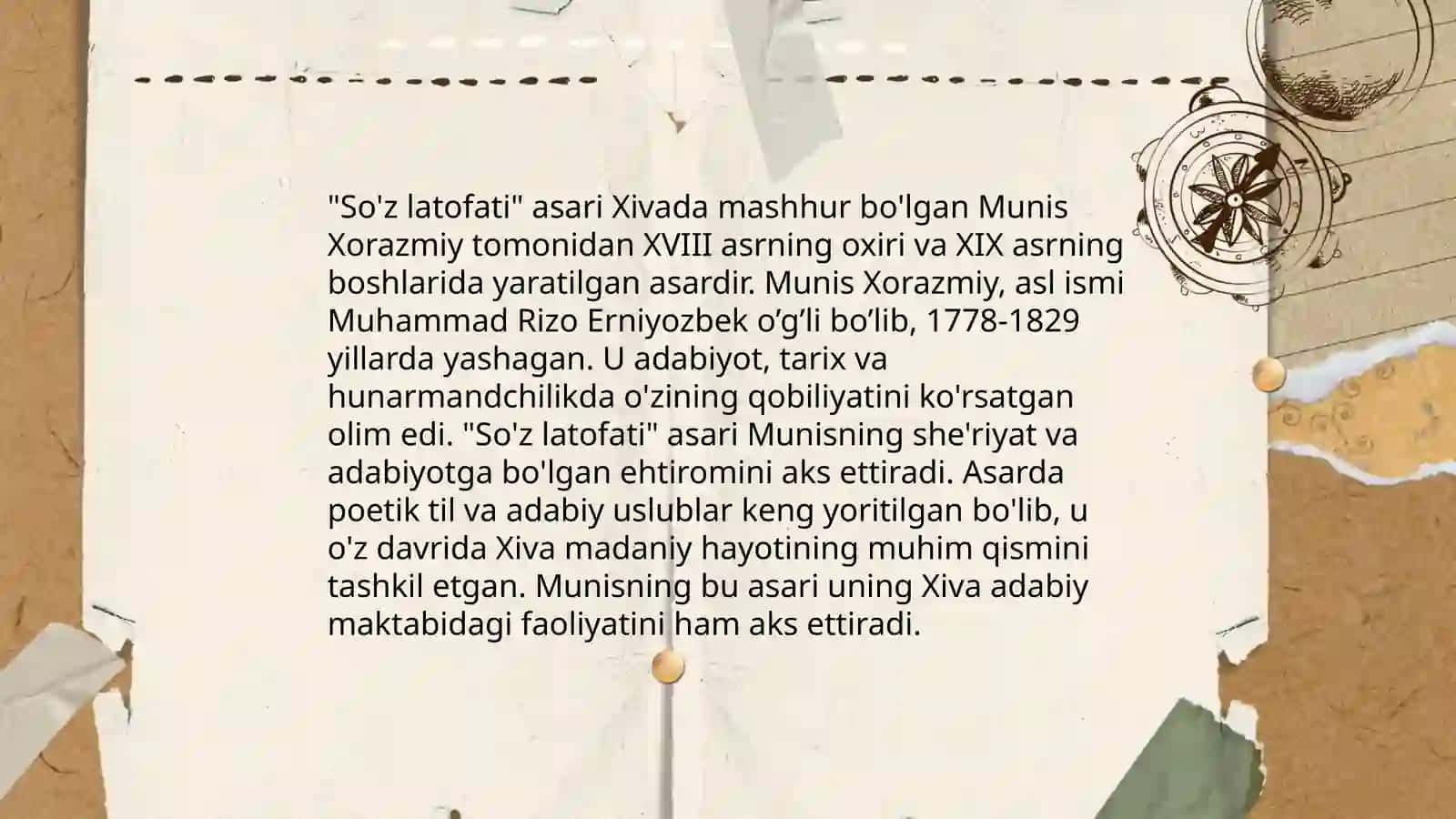 "So'z latofati" asarining yaratilish tarixi 4