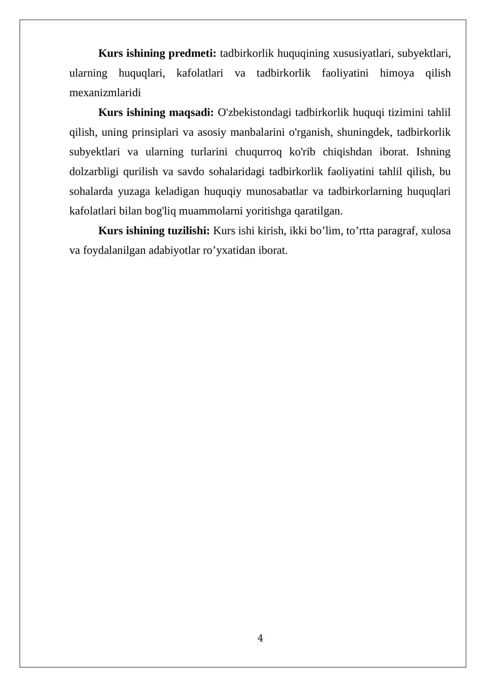TADBIRKORLIK HUQUQINING TAMOYILLARI VA MANBALARI 4