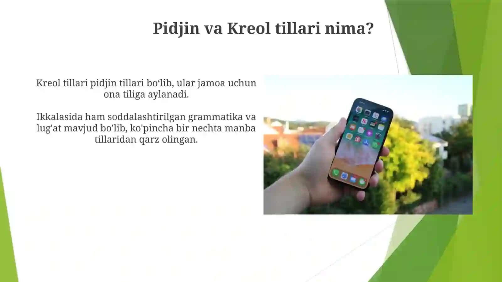 Pidjin va Kreol Tillari 4