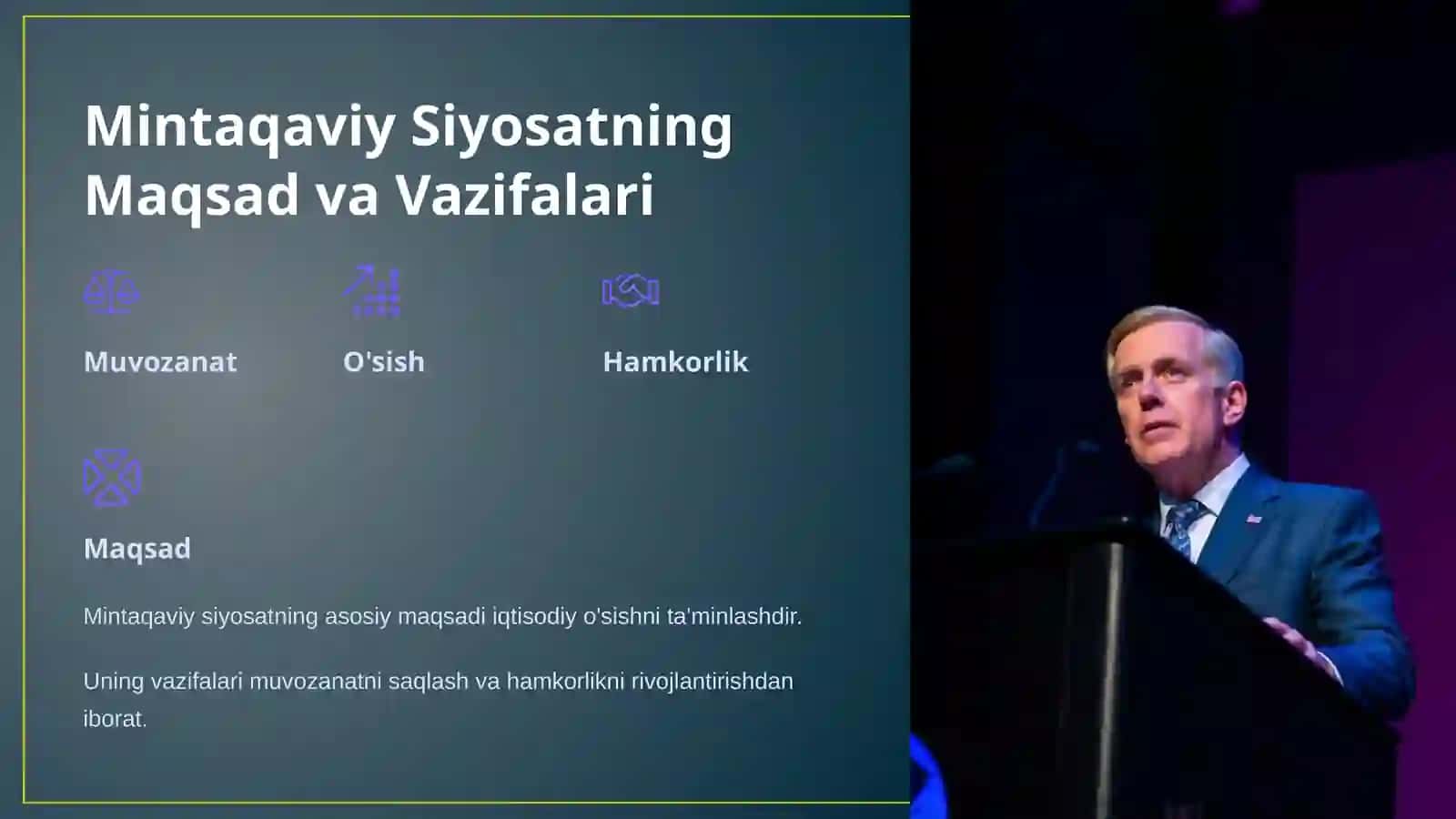 Mintaqaviy Iqtisodiy Siyosat: Asosiy Tushunchalar 4