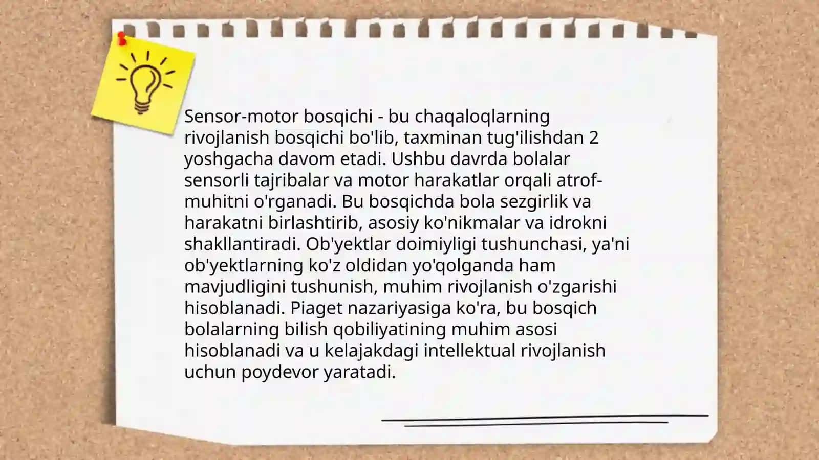 Ilk bolalik davrda muhim psixologik oʻzgarishlar 4