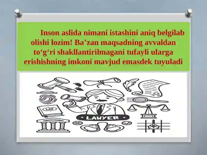 Yurist kariyerasini rejalashtirishda “SMART” texnologiyasining qo‘llanilishi 4