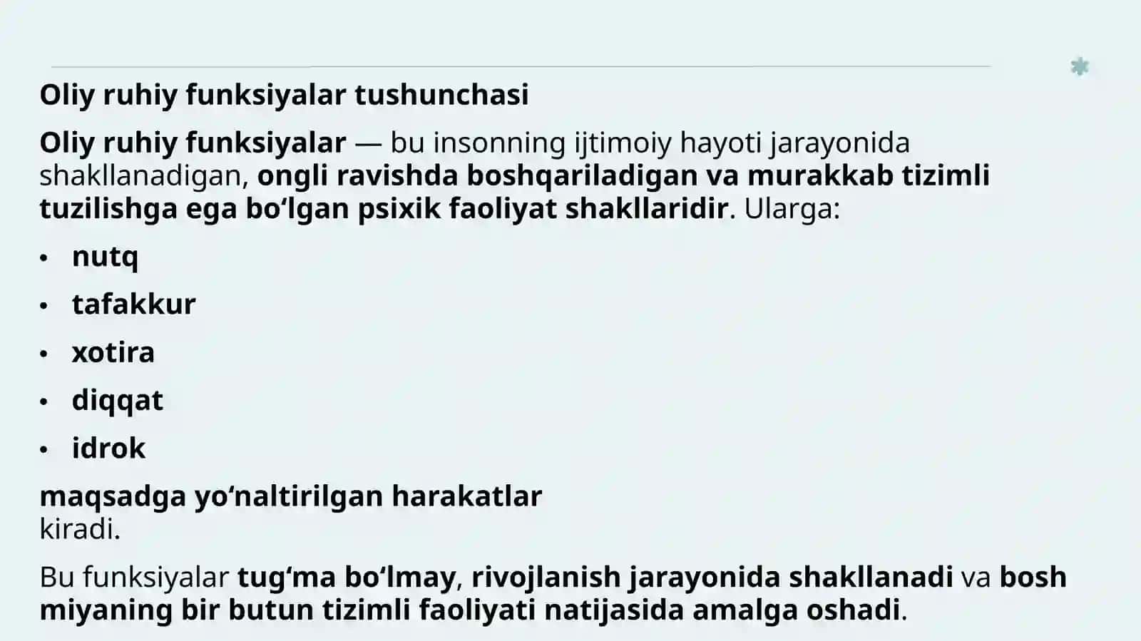 Neyropsixologiksindromlarvaneyropsixologiktashxislashningumumiytamoyillari 4