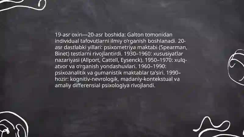 Individual psixologik tafovutlarning umumiy va maxsus nazariyalari 4
