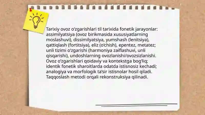 Ovoz buzulishlari 4