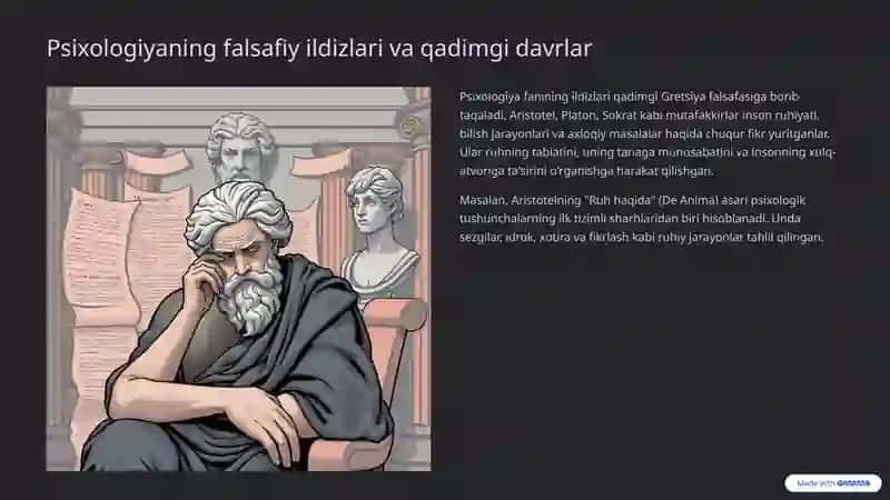 Psixologiya Fan Predmeti, Tarixi, Diqqat va Sezgilar 4