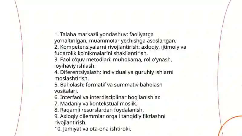 O'rta va yuqori sinflarda tarbiya darsliklarning taxlili 4
